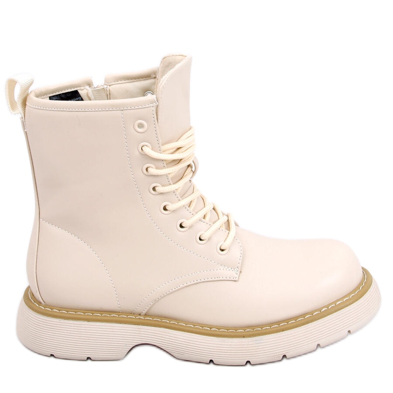 Potter Beige bovver boots Potter Beige bovver boots