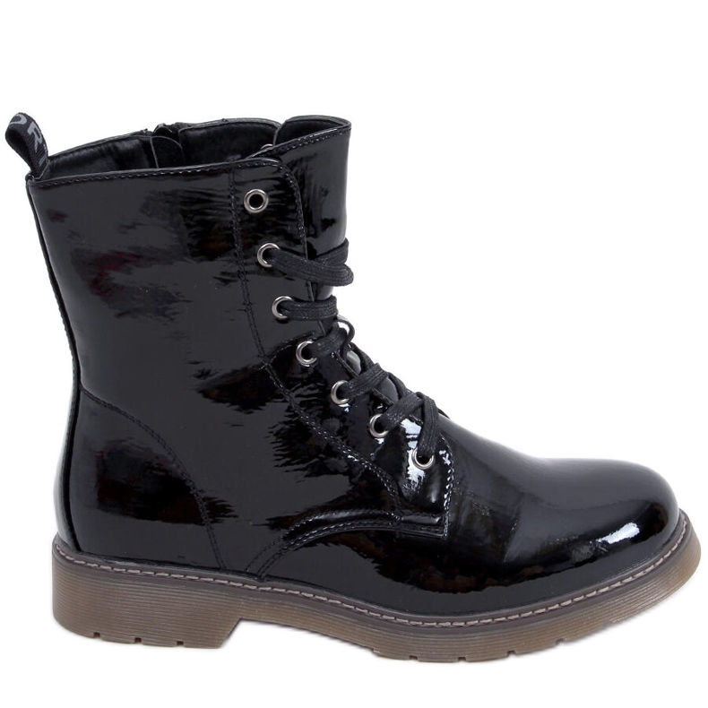 PA1 Patent martensiaki boots Mike Black Patent Pu