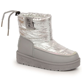 Girls silver sale snow boots