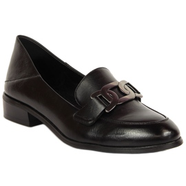 Women's high-heeled shoes with black Vinceza decoration