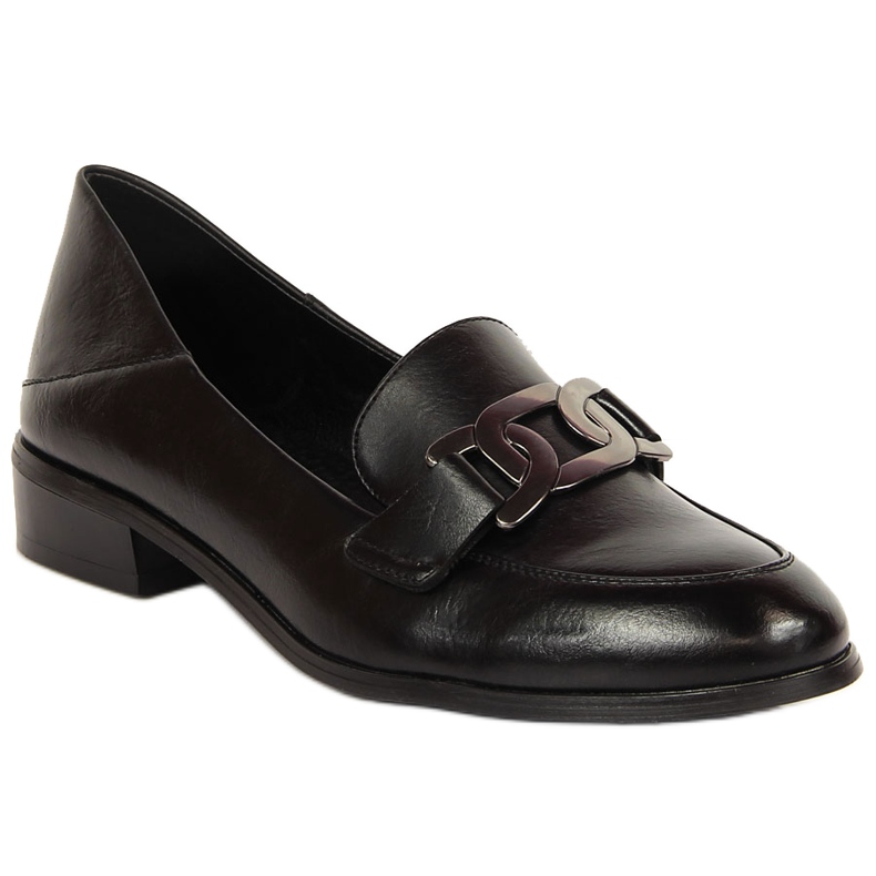 Women's high-heeled shoes with black Vinceza decoration Women's high-heeled shoes with black Vinceza decoration
