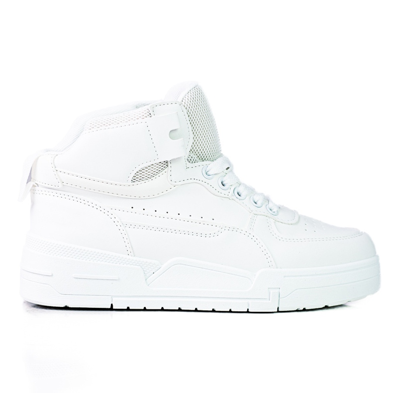 Women's Shelovet sneakers with a high upper white