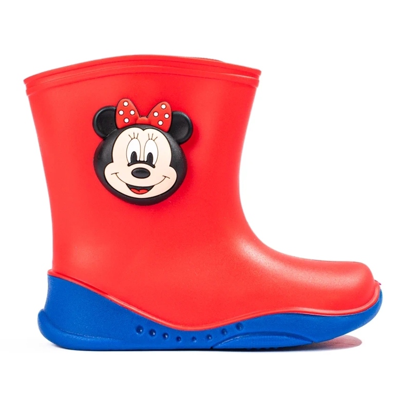 Girls' red galoshes