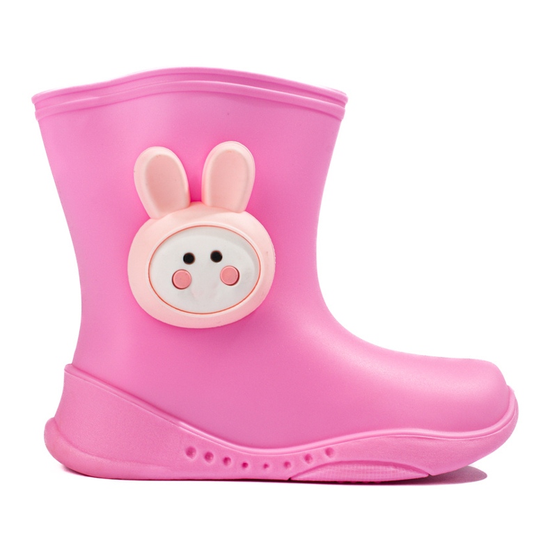 Girls' Shelovet pink galoshes