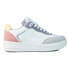 Shelovet women's sports shoes on a white platform
