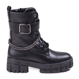 Black Shelovet women's bags with a thick sole