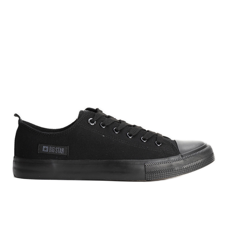 Men's black sneakers Big Star KK174007