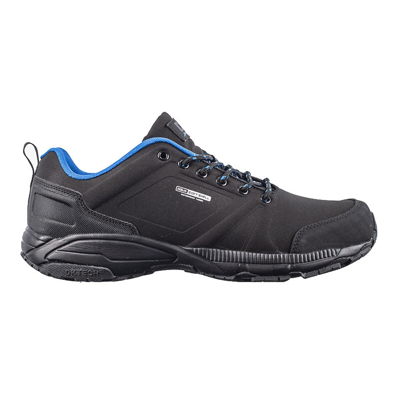 DK men's trekking shoes black and blue
