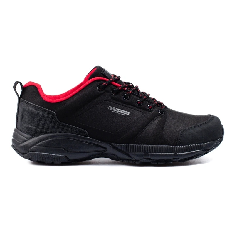 DK men's trekking shoes black and red DK men's trekking shoes black and red