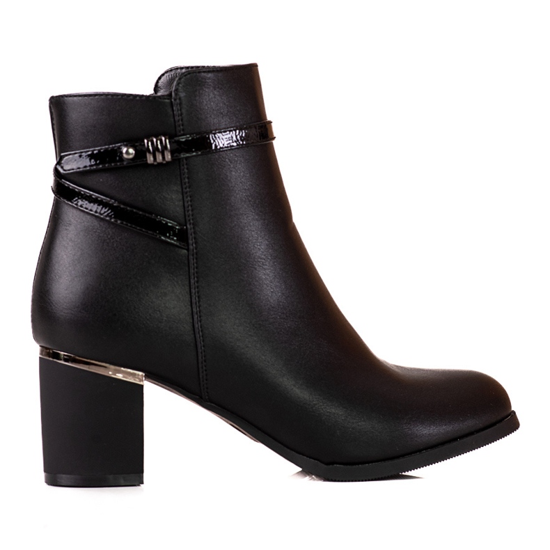 Women's low-heeled boots Shelovet black Women's low-heeled boots Shelovet black