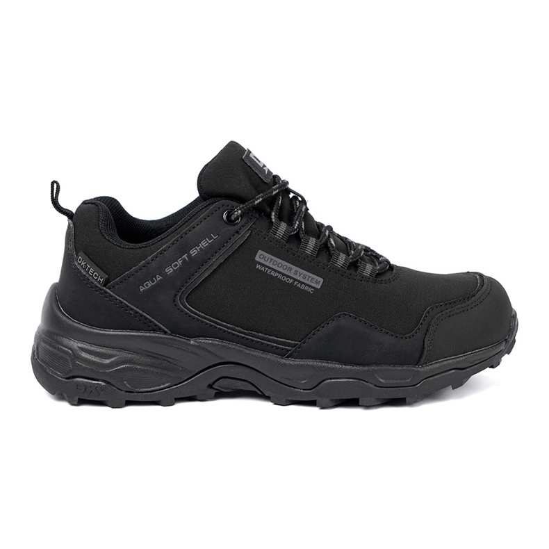 DK Waterproof black women's trekking shoes