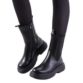Black boots from Willsden boots