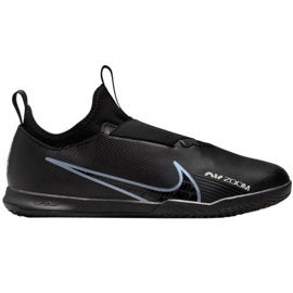 Nike Zoom Mercurial Vapor 15 Academy Ic Jr DJ5619 001 soccer shoes black black Nike Zoom Mercurial Vapor 15 Academy Ic Jr DJ5619 001 soccer shoes black black