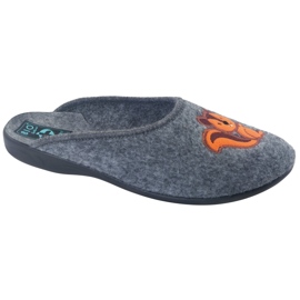 Gray Felt Slippers Adanex 27858 Sara Wiewióra I Orzeszek grey Gray Felt Slippers Adanex 27858 Sara Wiewióra I Orzeszek grey