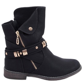 Yidu Black women's boots