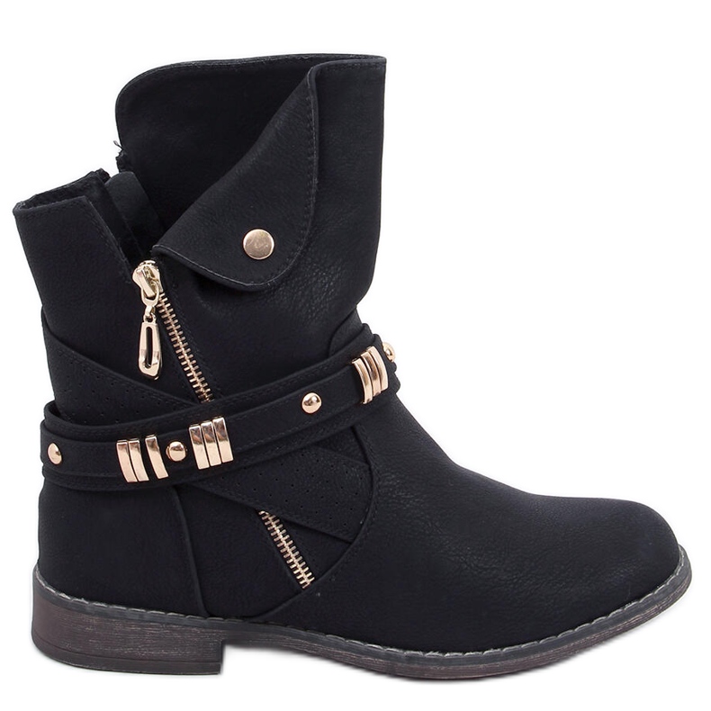 Yidu Black women's boots