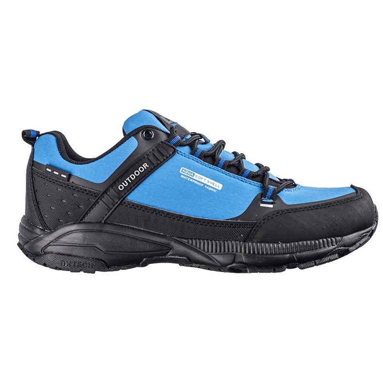 Men's trekking shoes DK blue black