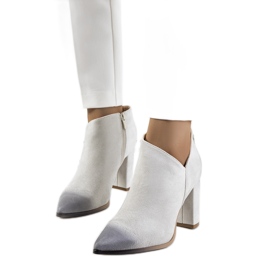 Zalfari gray boots grey