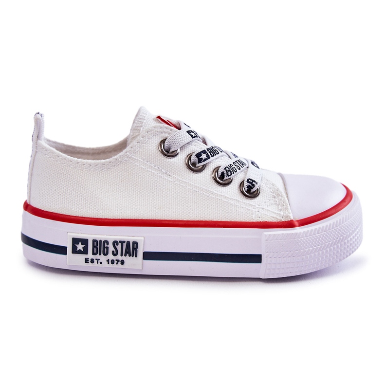 Children's Material Sneakers Big Star KK374068 White