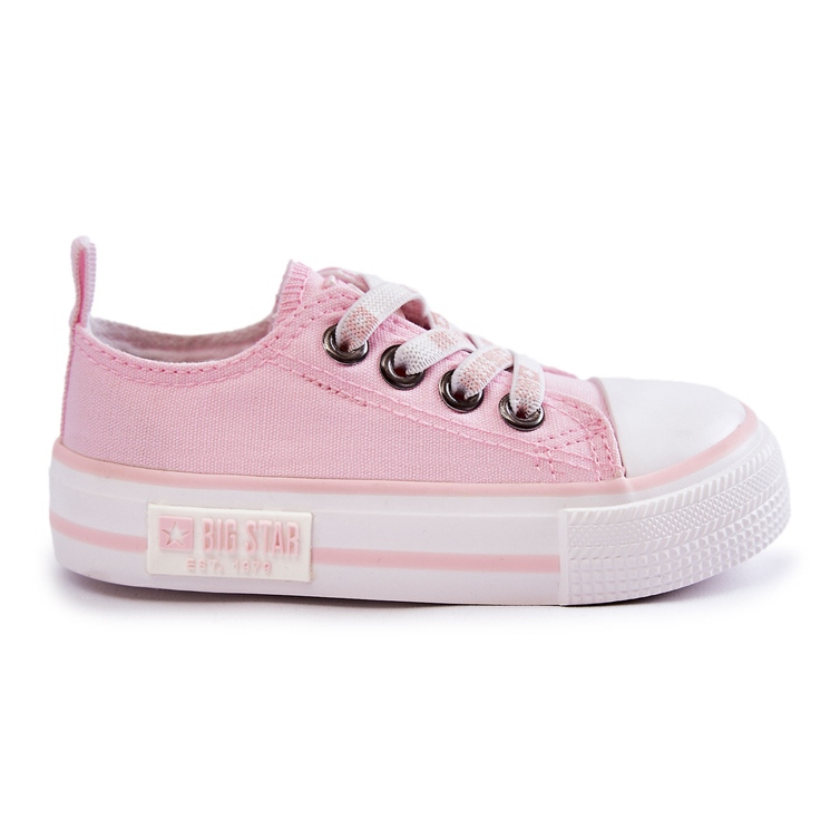 Children's Material Sneakers Big Star KK374072 Pink