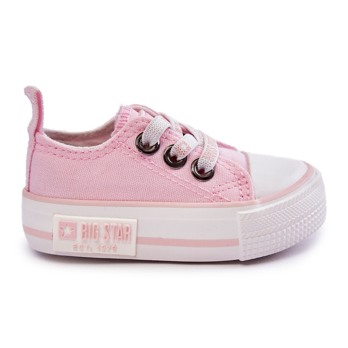Children's Material Sneakers Big Star KK374052 Pink