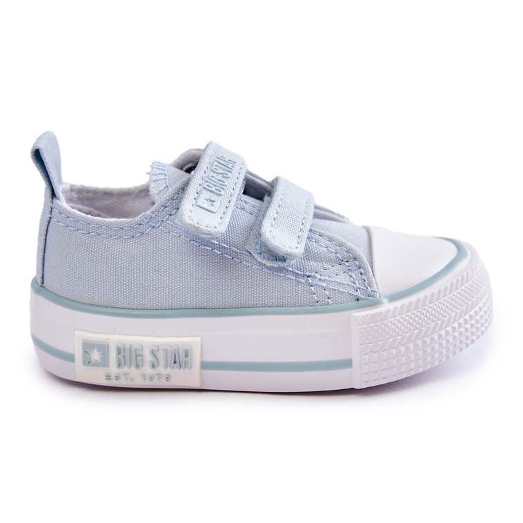 Children's Cloth Sneakers With Velcro Big Star KK374084 Blue Children's Cloth Sneakers With Velcro Big Star KK374084 Blue
