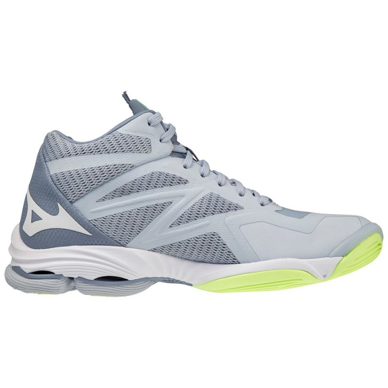Volleyball shoes Mizuno Wave Lightning Z7 Mid W V1GC225002 shades of grey grey