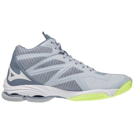 Volleyball shoes Mizuno Wave Lightning Z7 Mid W V1GC225002 grey shades of grey