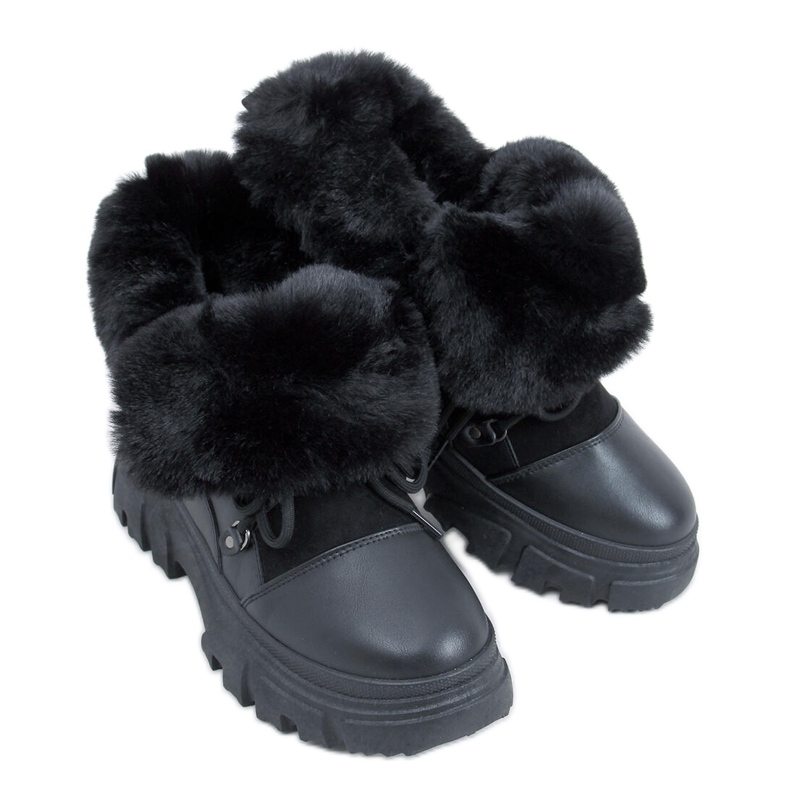 Jarl Black women's snow boots