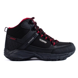 Women's trekking shoes with a high upper DK black Women's trekking shoes with a high upper DK black