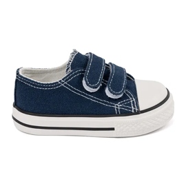 Vico children's sneakers with Velcro fastening navy blue Vico children's sneakers with Velcro fastening navy blue