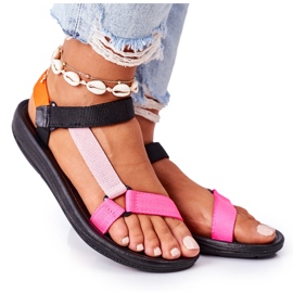 MSMG Women's Sports Sandals Multicolor pink