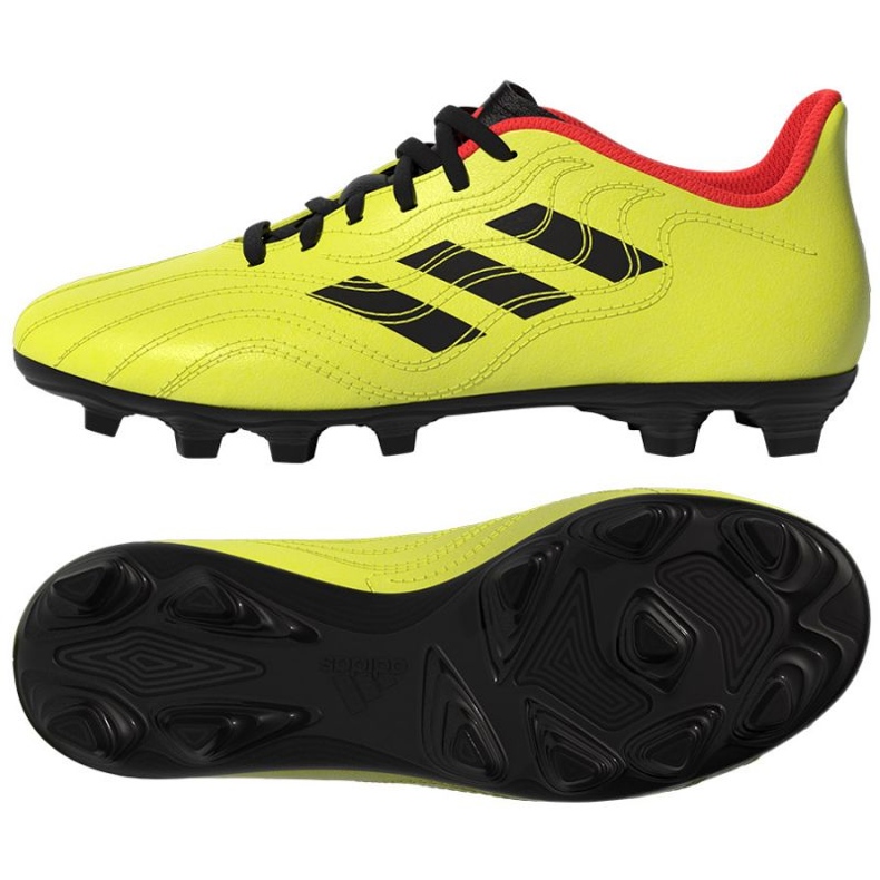 Adidas Copa Sense.4 FxG Jr GZ1375 shoes yellow yellows