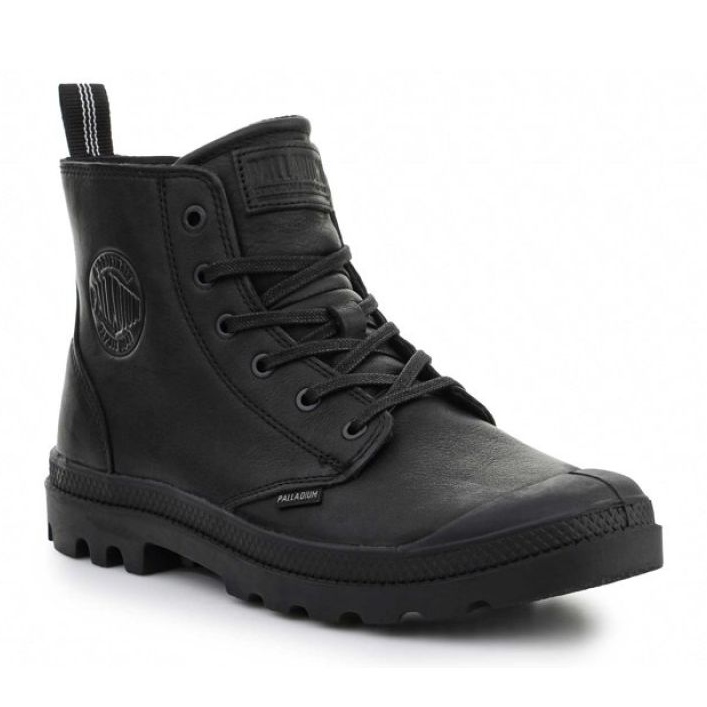 Palladium Pampa Zip Lth Ess 76888-008-M shoes black Palladium Pampa Zip Lth Ess 76888-008-M shoes black