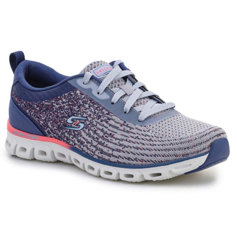 Skechers Glide Step Head Start 104325-SLT shoes blue