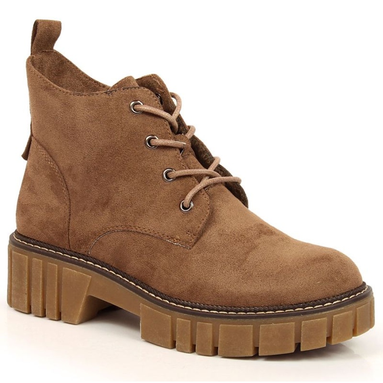 Workers insulated on the platform Sergio Leone W SK383A brown beige