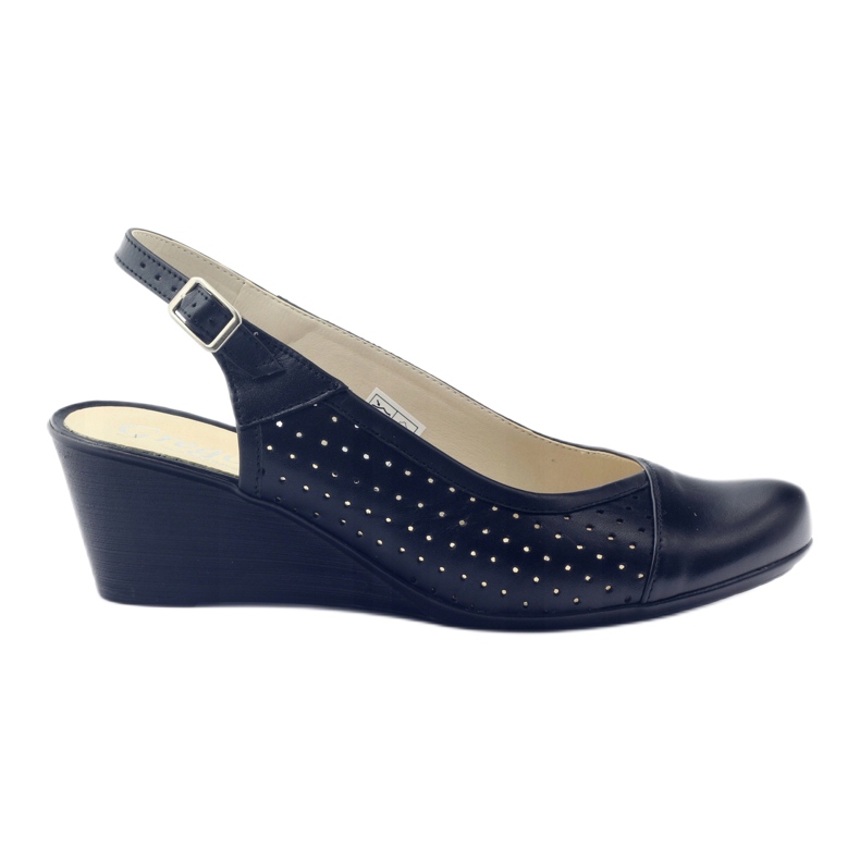 Sandals for women covered toe Gregors 591 cz black Sandals for women covered toe Gregors 591 cz black