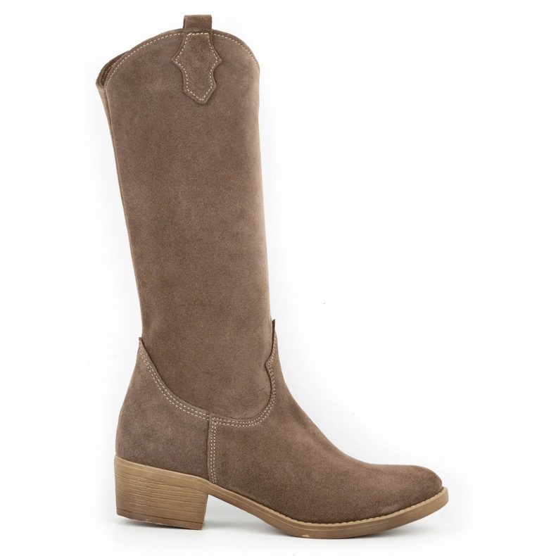 Olivier Women's leather boots Julia brown Olivier Women's leather boots Julia brown