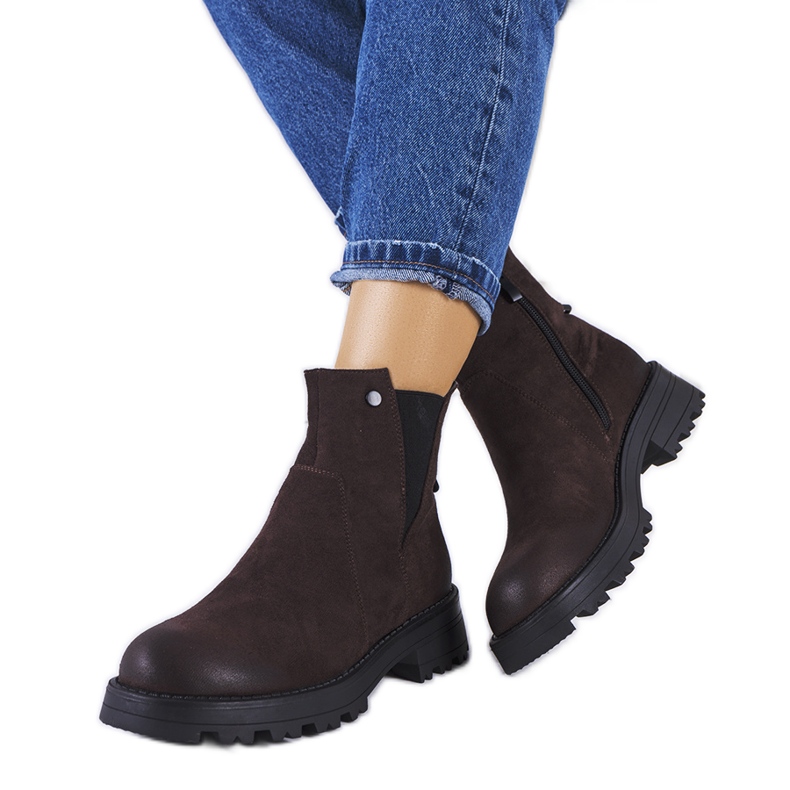 Krosstoen brown Chelsea boots Krosstoen brown Chelsea boots