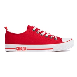 Women's sneakers Big Star KK274104 red Women's sneakers Big Star KK274104 red