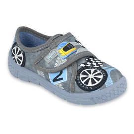 Befado children's shoes 557P144 grey multicolored
