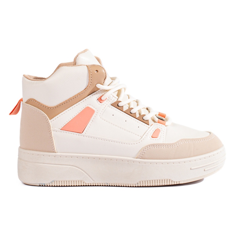 High Shelovet women's beige sneakers