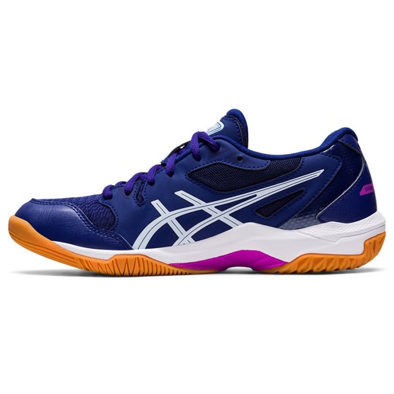 Asics Gel-Rocket 10 W 1072A056 405 volleyball shoes navy blue blues and navy blue Asics Gel-Rocket 10 W 1072A056 405 volleyball shoes navy blue blues and navy blue