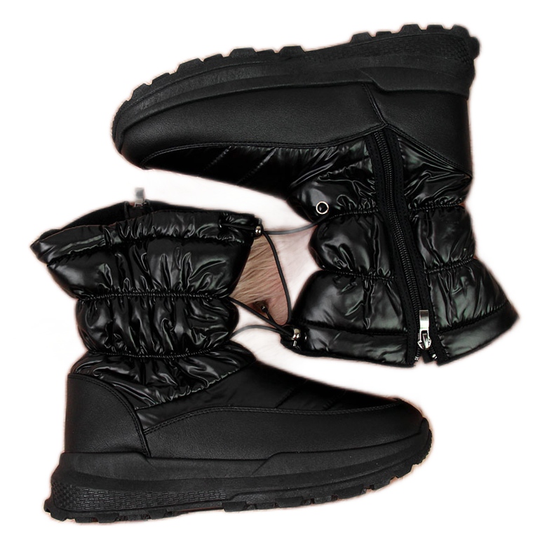 Women's black snow boots NEWS Women's black snow boots NEWS