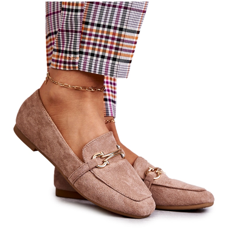 FB2 Dark Beige Suede Classic Loafers Roddie FB2 Dark Beige Suede Classic Loafers Roddie