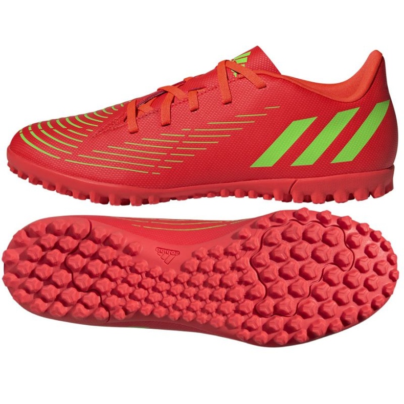 Adidas Predator Edge.4 Tf M GV8525 football boots oranges and reds