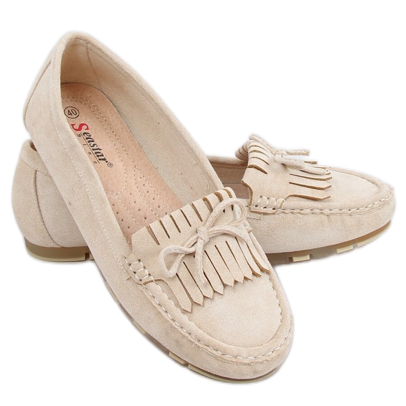 BM Women's loafers Stacie Beige