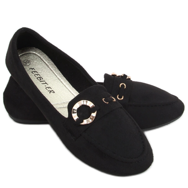 Arun Black women's loafers