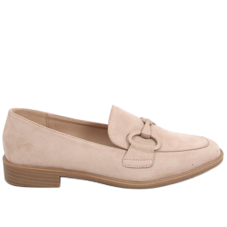 Isidora Khaki women's loafers beige