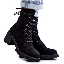 Women's Warm Boots On High Heels Julieta Black